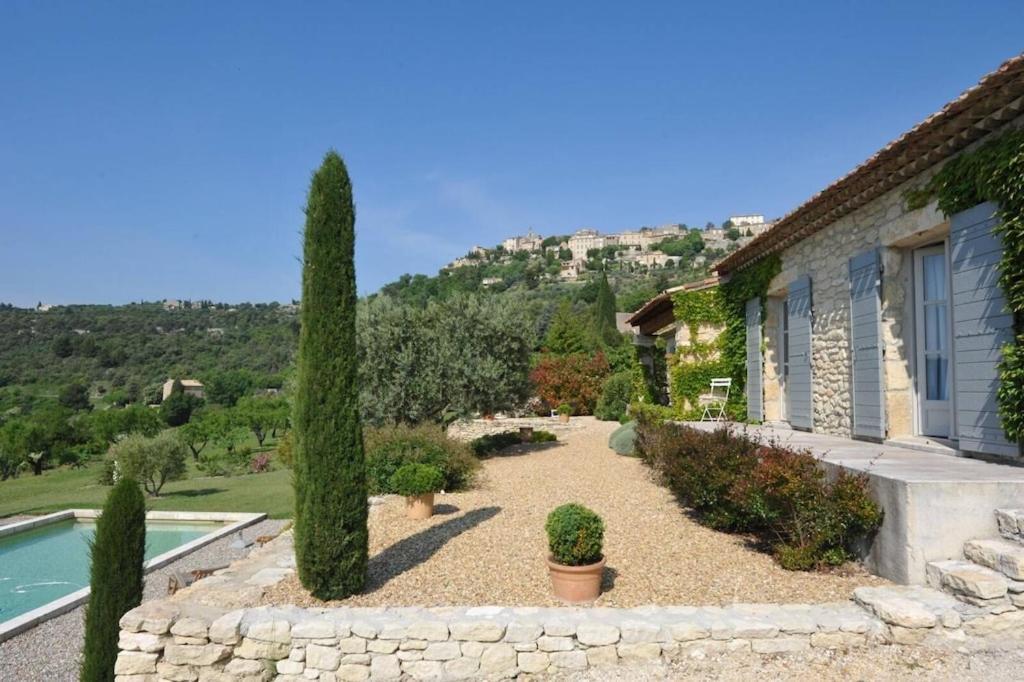 In Gordes, Facing The Entire Luberon Park A Beautiful 5 Bedrooms House Buitenkant foto